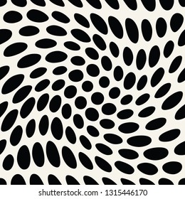 abstract seamless geometric halftone pattern