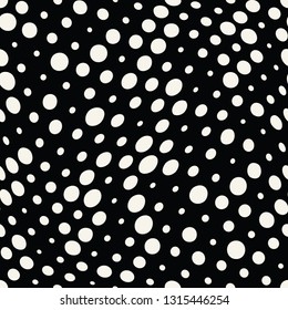 abstract seamless geometric halftone pattern