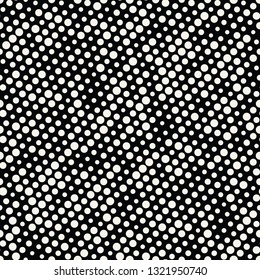 abstract seamless geometric halftone pattern