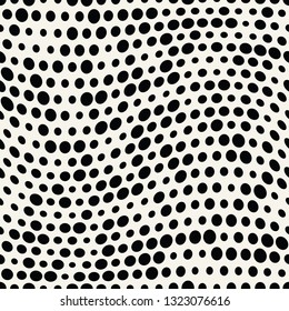 abstract seamless geometric halftone pattern