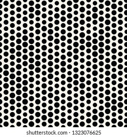 abstract seamless geometric halftone pattern