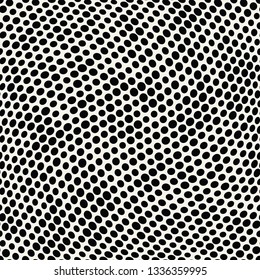 abstract seamless geometric halftone pattern