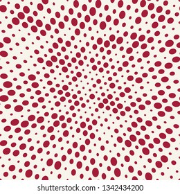 abstract seamless geometric halftone pattern