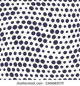 abstract seamless geometric halftone pattern