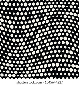 abstract seamless geometric halftone pattern
