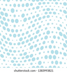 abstract seamless geometric halftone pattern