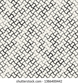abstract seamless geometric halftone pattern