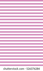Abstract Seamless geometric Horizontal striped pattern with pink and white stripes.