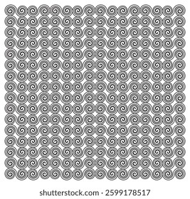 Abstract seamless geometric lines pattern