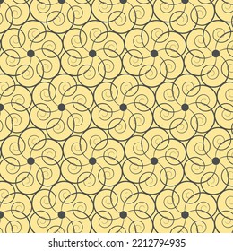Abstract seamless geometric minimalistic patterns. Linear pattern background design.