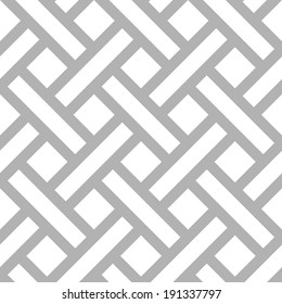Abstract seamless geometric monochrome diagonal pattern. Vector floor texture background.