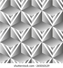 Abstract seamless geometric monochrome diagonal pattern. Vector texture background. 