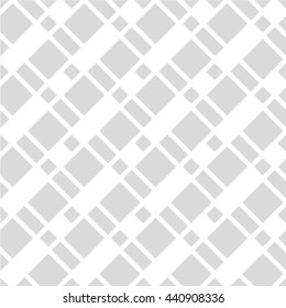 Abstract seamless geometric monochrome pattern. Vector floor texture background.