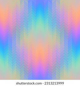Resumen del patrón de ornamento geométrico sin fisuras. Fondo de degradado diagonal. Imagen vectorial.