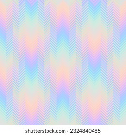 Abstract seamless geometric ornament pattern. Diagonal gradient background. Vector image.