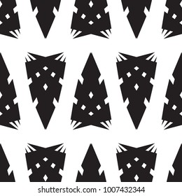 Abstract seamless geometric pattern