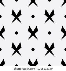 Abstract seamless geometric pattern