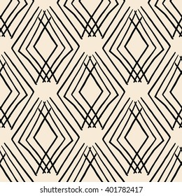 Abstract seamless geometric pattern