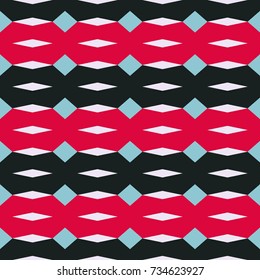 Abstract seamless geometric pattern