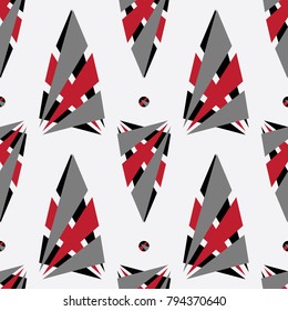 Abstract seamless geometric pattern
