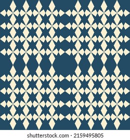 Abstract seamless geometric pattern of arrows and diagonals. Vector illustration