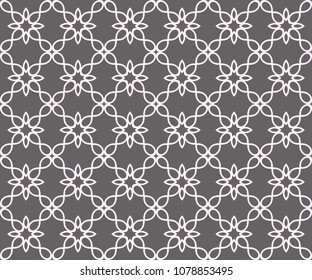 Abstract seamless geometric pattern background with lines, oriental ornaments patterns