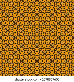 Abstract seamless geometric pattern background with lines, oriental ornaments patterns