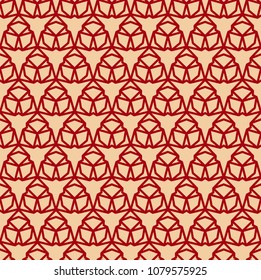 Abstract seamless geometric pattern background with lines, oriental ornaments patterns
