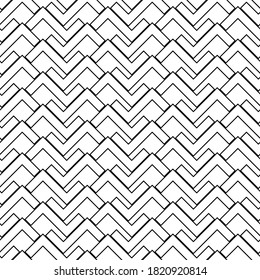 Abstract seamless geometric pattern background.