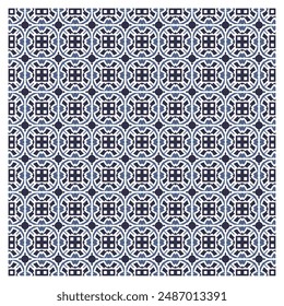 Abstract seamless geometric pattern background