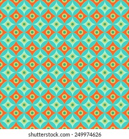 Abstract seamless geometric pattern background