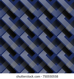 Abstract seamless geometric pattern background.