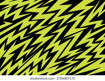 	
Abstract seamless geometric pattern. Black and green background with lightnings