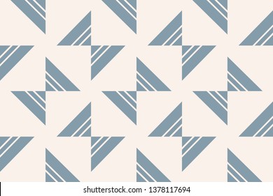 abstract seamless geometric pattern. Blue color. for wallpapers, web page background, surface textures, Image for advertising booklets, banners. Vector illustration