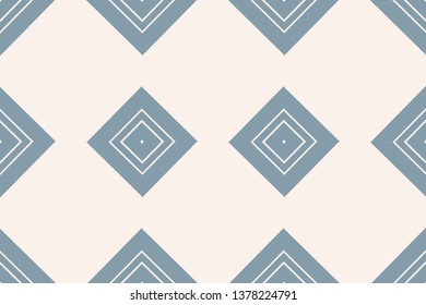abstract seamless geometric pattern. Blue color. for wallpapers, web page background, surface textures, Image for advertising booklets, banners. Vector illustration