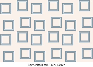 abstract seamless geometric pattern. Blue color. for wallpapers, web page background, surface textures, Image for advertising booklets, banners. Vector illustration