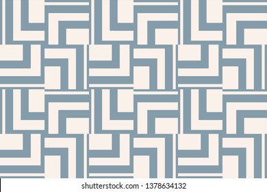 abstract seamless geometric pattern. Blue color. for wallpapers, web page background, surface textures, Image for advertising booklets, banners. Vector illustration