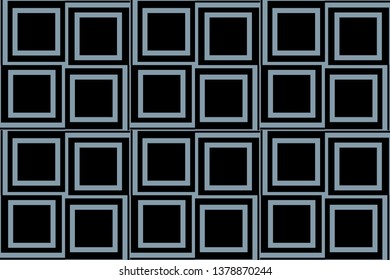 abstract seamless geometric pattern. Blue color. for wallpapers, web page background, surface textures, Image for advertising booklets, banners. Vector illustration