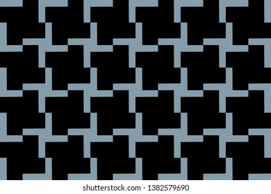 abstract seamless geometric pattern. Blue color. for wallpapers, web page background, surface textures, Image for advertising booklets, banners. Vector illustration
