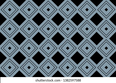 abstract seamless geometric pattern. Blue color. for wallpapers, web page background, surface textures, Image for advertising booklets, banners. Vector illustration