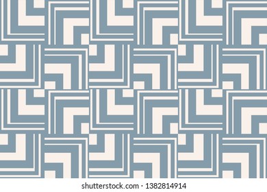 abstract seamless geometric pattern. Blue color. for wallpapers, web page background, surface textures, Image for advertising booklets, banners. Vector illustration