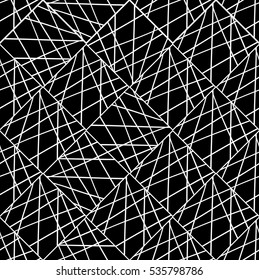 Abstract seamless geometric pattern for boys and girls, fashion, sport clothes, textile, paper. Repeated monochrome backdrop. Creative original design. Modern style. Shape square and rhombus.