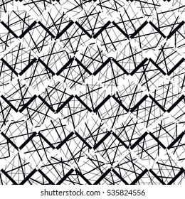 Abstract seamless geometric pattern for boys and girls, fashion, sport clothes, textile, paper. Repeated backdrop. Creative original design. Modern style. Repeated monochrome backdrop. Shape texture