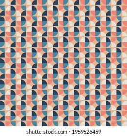 Abstract seamless geometric pattern design