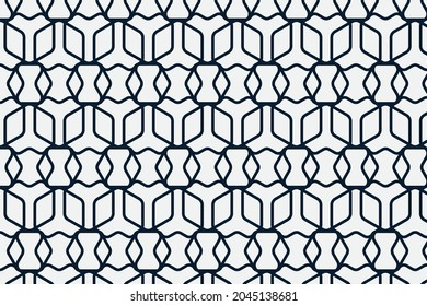 Abstract seamless geometric pattern design