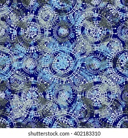 Abstract seamless geometric pattern in doodle style, hand drawn. For background design and decoration, wallpaper, packaging, fabrics, textiles.