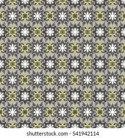Abstract seamless geometric pattern for fashion, textile. Creative original design. Repeated backdrop. Ornament