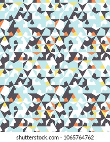 Abstract seamless geometric pattern. Figures with many angles.