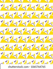 Abstract seamless geometric pattern. Figures with many angles.