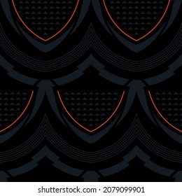 Abstract seamless geometric pattern. Geometrical repeated backdrop for boy, sport textile, clothes, wrapping paper.